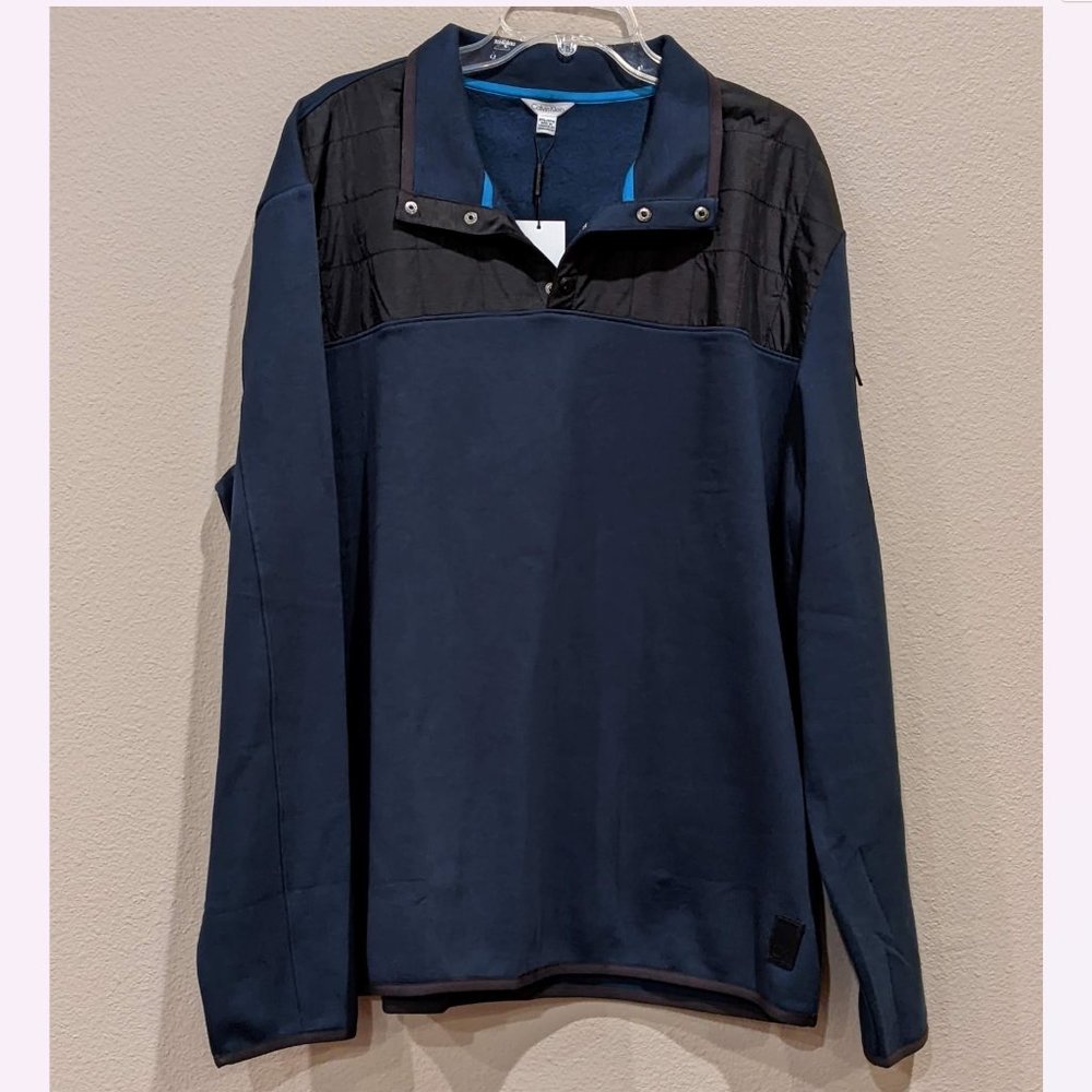 NWT - Calvin Klein Men's Two-Tone Sweater (Size: 2XL)